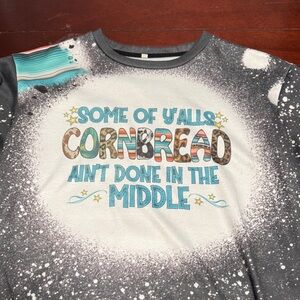 Graphic Sweatshirt - Black and White